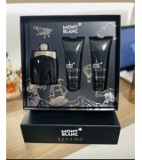 KIT Montblanc LEGEND -  kit perfume legend eau de toilette 100ml + aftershave 100ml + mini 7,5